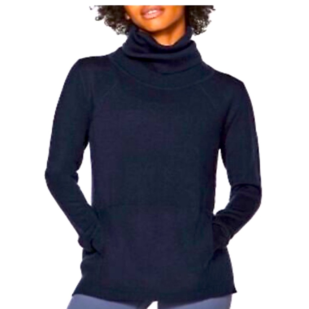 lululemon athletica Navy Turtleneck Sweater